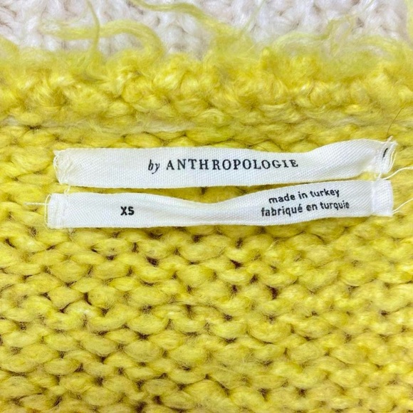 Anthropologie Rainbow Colorful Stripe Turtleneck Sweater - Picture 8 of 8